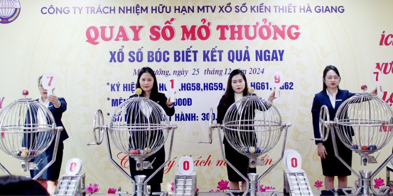 Cơ chế quay thưởng xổ số